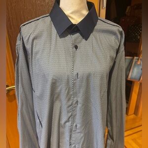 Bogosse men’s button down cotton shirt Sz 6 XXL